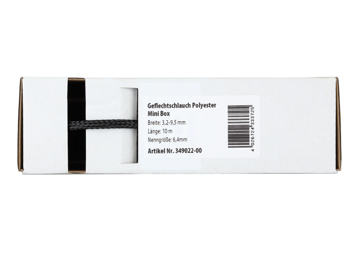 Geflechtschlauch Mini Box 3,2-9,5 mm / 10 m – Bild 1