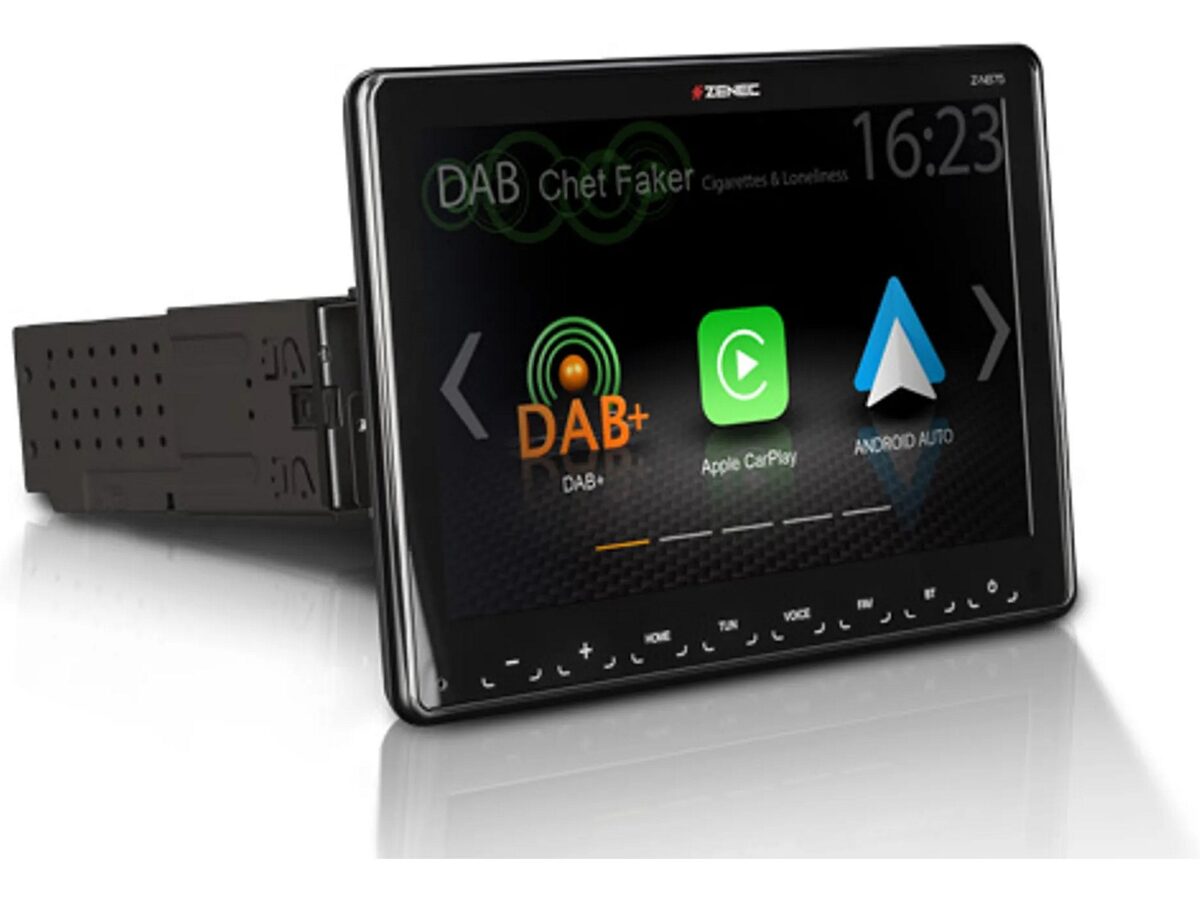 ZENEC Z-N875 1-DIN Moniceiver Android Auto Apple CarPlay DAB – Bild 1