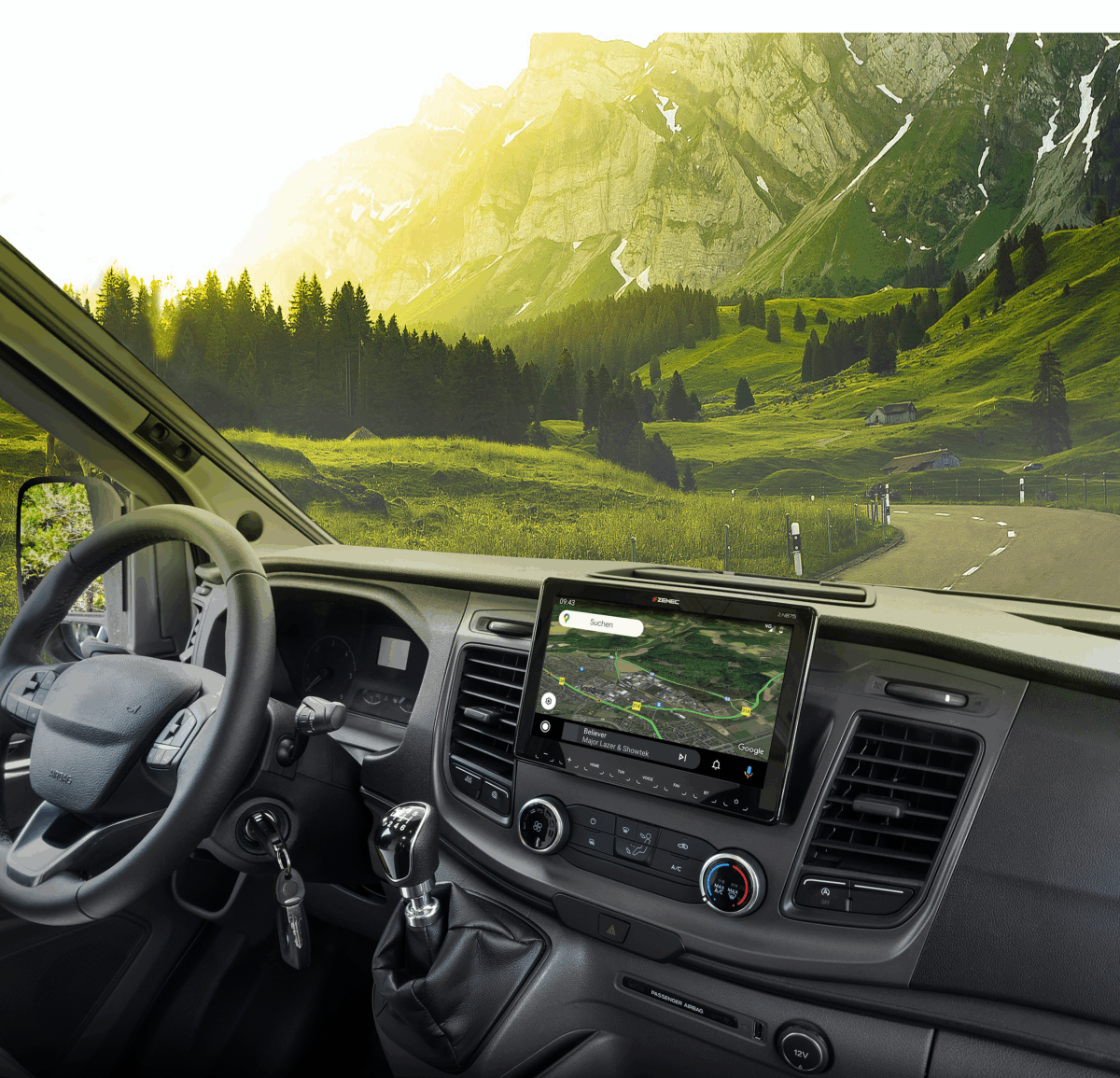 ZENEC Z-N875 1-DIN Moniceiver Android Auto Apple CarPlay DAB – Bild 8