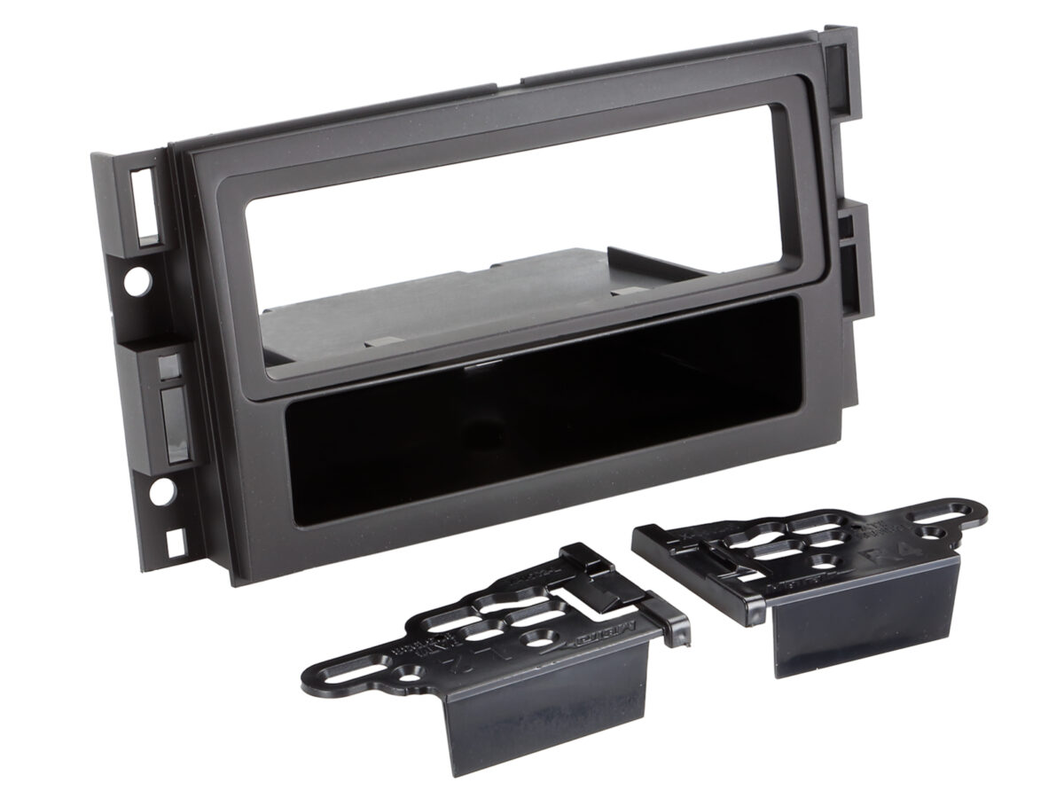 1-DIN Radioblende mit Fach GM diverse Fahrzeuge – Bild 1