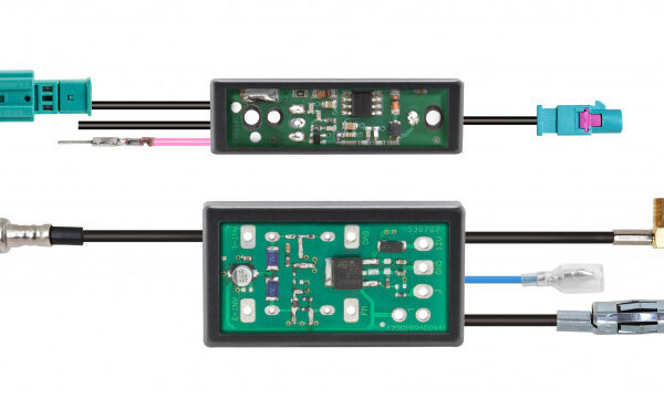 Audi A3 DAB passiver Signalsplitter mit Phantomeinspeisung