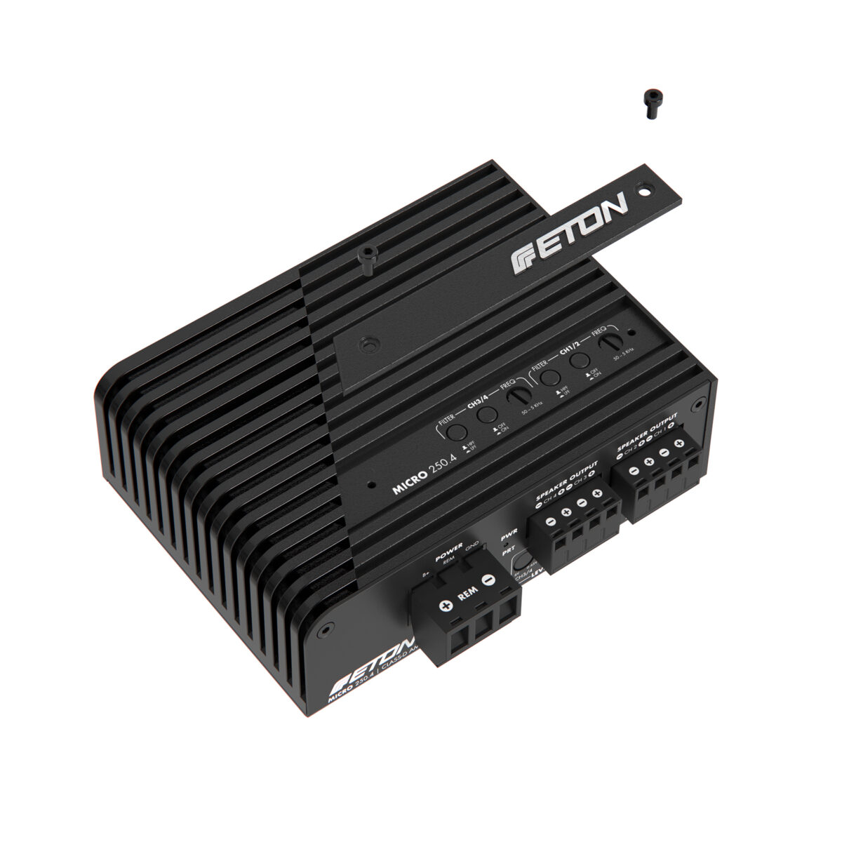 ETON MICRO250.4 4-Kanal Amplifier 2x45W 2x80W – Bild 2