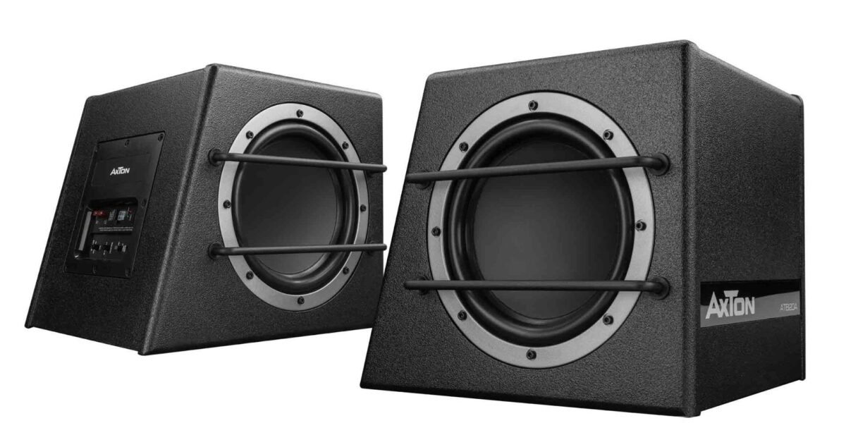 AXTON ATB20A 20cm Aktivsubwoofer mit Passivmembram – Bild 5
