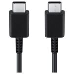 Original Samsung Ladekabel EP-DA705BBEGWW USB Typ C 1m Schwarz Datenkabel Schnel – Bild 2