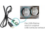 USB-Umbaukit für Aftermarket Radios zu Fiat Ducato Citroen Jumper Peugeot Boxer