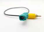 Rückfahrkamera adapter RCA M - FAKRA F