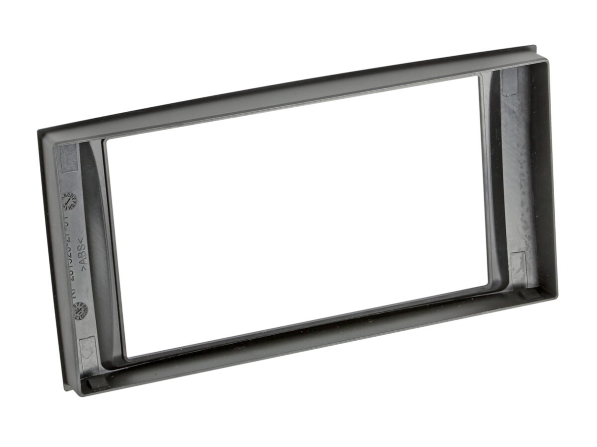 2-DIN Radioblende VW T5 2003-2015/Touareg 2003-2010 schwarz – Bild 3
