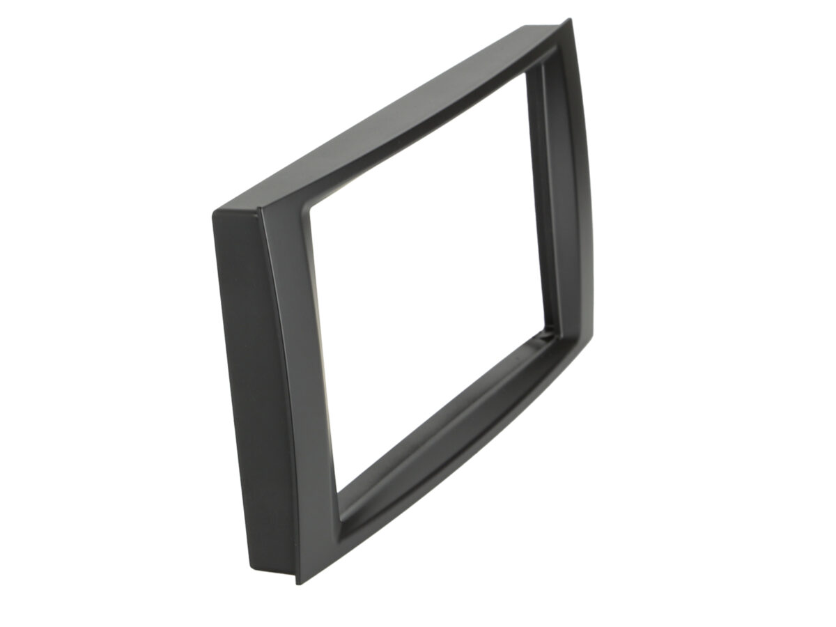 2-DIN Radioblende VW T5 2003-2015/Touareg 2003-2010 schwarz – Bild 4