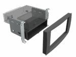 2-DIN Radioblende mit Fach VW T5/Touareg – Bild 3