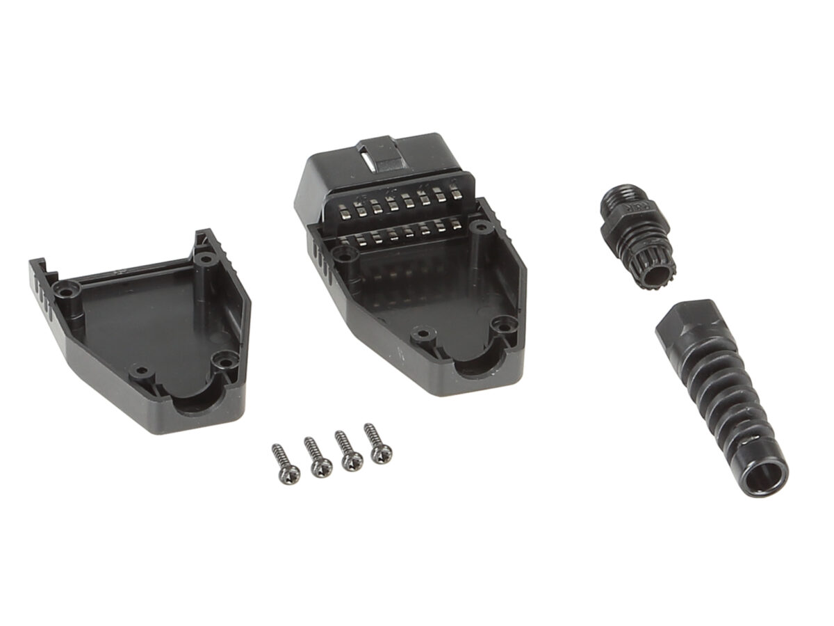 OBD Anschluss Stecker gerader Anschluss Lötfahnen – Bild 2