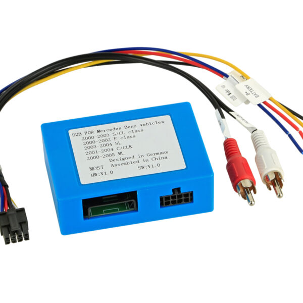 Aktivsystemadapter Mercedes diverse Fahrzeuge D2B Cinch