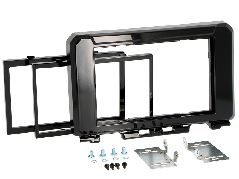 Radioblende SUZUKI Jimny GJ ab 2018 2DIN piano black Installer Kit