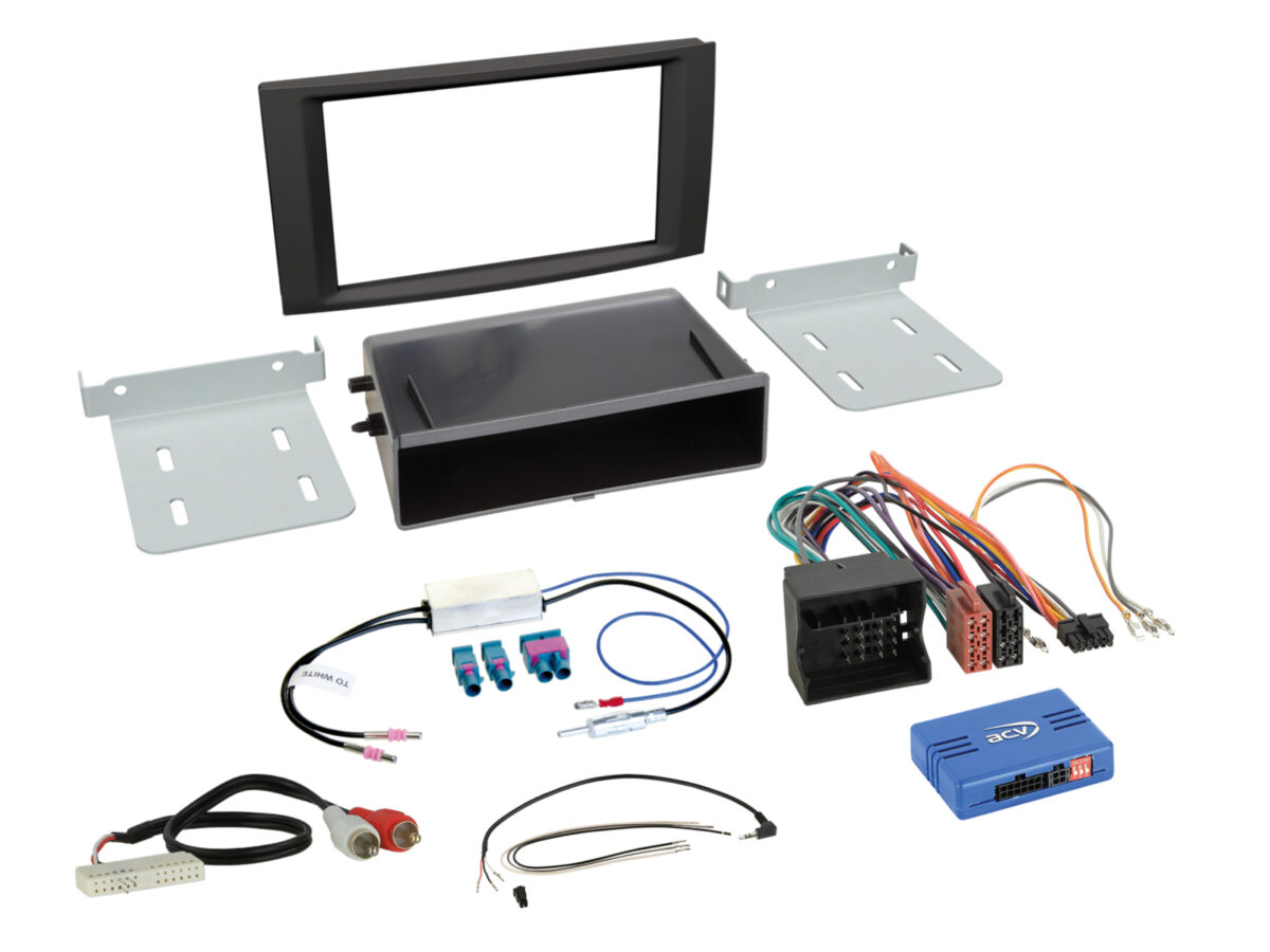2-DIN Kit mit Fach VW T5 2003-2015/Touareg 2003-2010 LFB – Bild 1