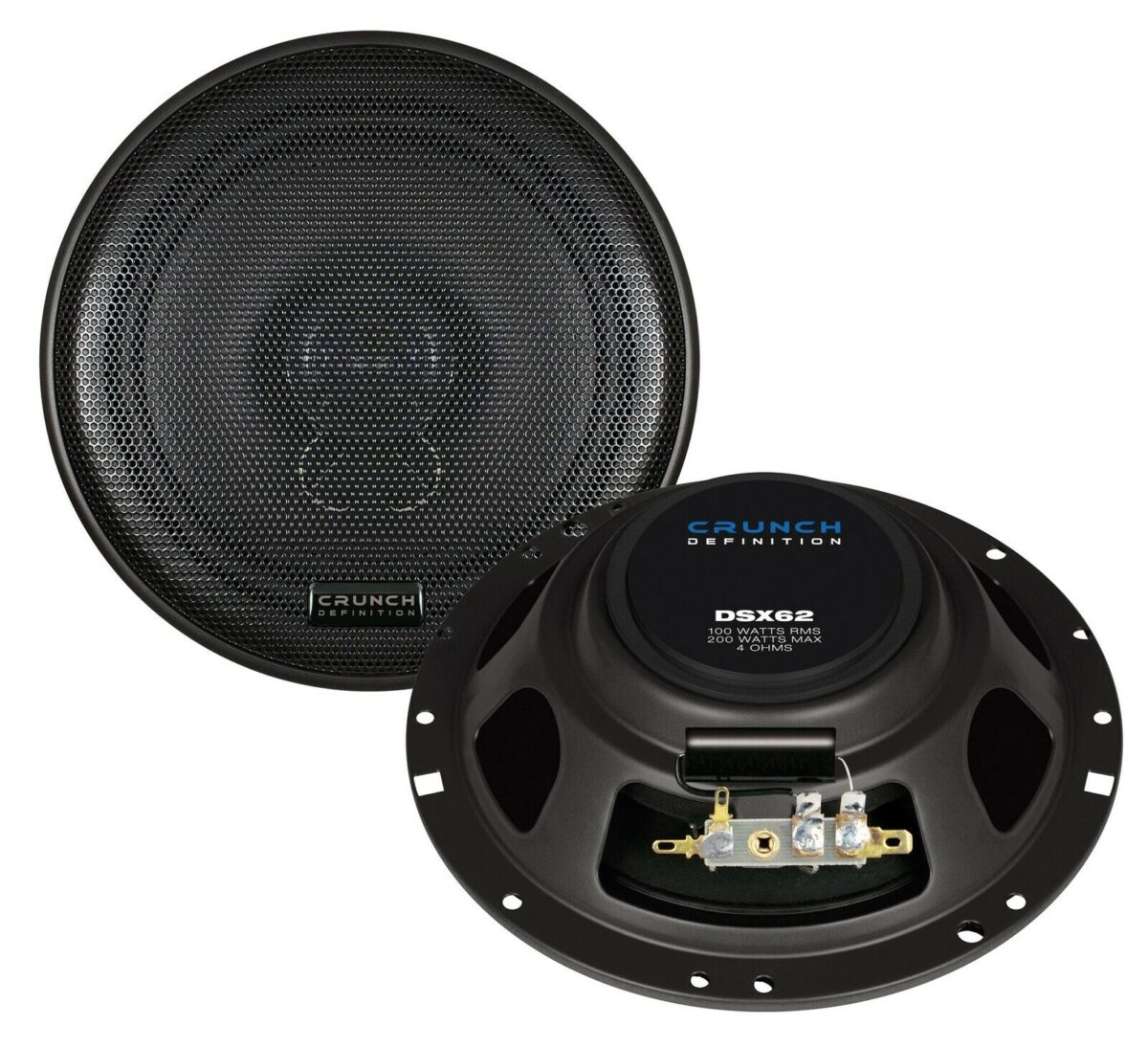 Koax-Lautsprecher 16,5cm 100W 4 Ohm, Einbautiefe: 45mm – Bild 1