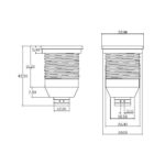 USB 2.0/AUX Einbaubuchse, 3.5mm Klinke, 60cm – Bild 5