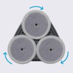 Nordväl HC104 Triple Spin Intelligente und leise Wisch-Roboter – Bild 15