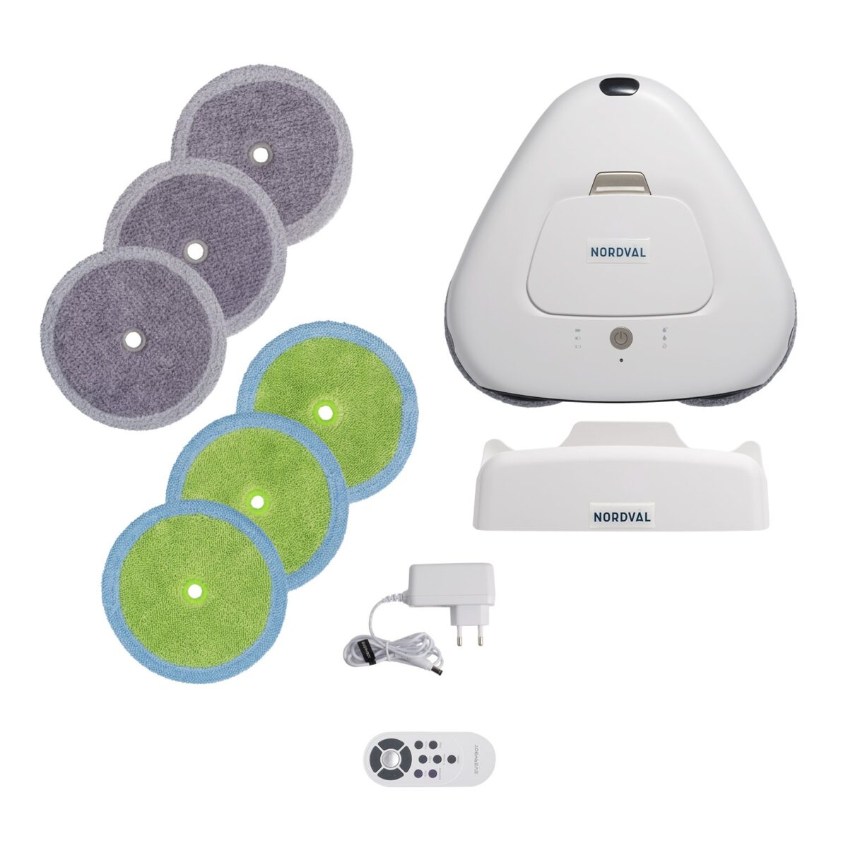 Nordväl HC104 Triple Spin Intelligente und leise Wisch-Roboter – Bild 10