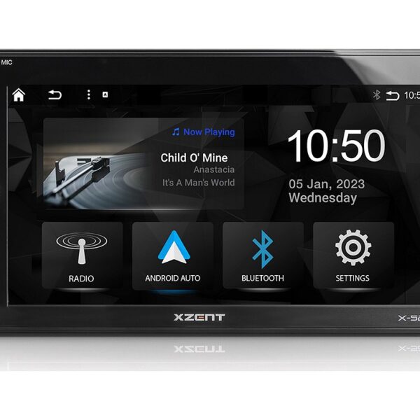 XZENT X-527 2-DIN Infotainer mit Apple Carplayund Android Auto,DAB Bluetooth