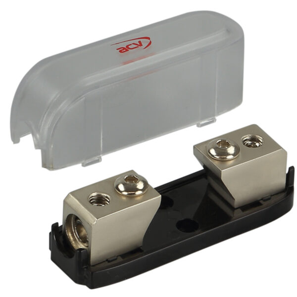 Mini-ANL Sicherungshalter silber 1 x 10 - 20mm Eingang