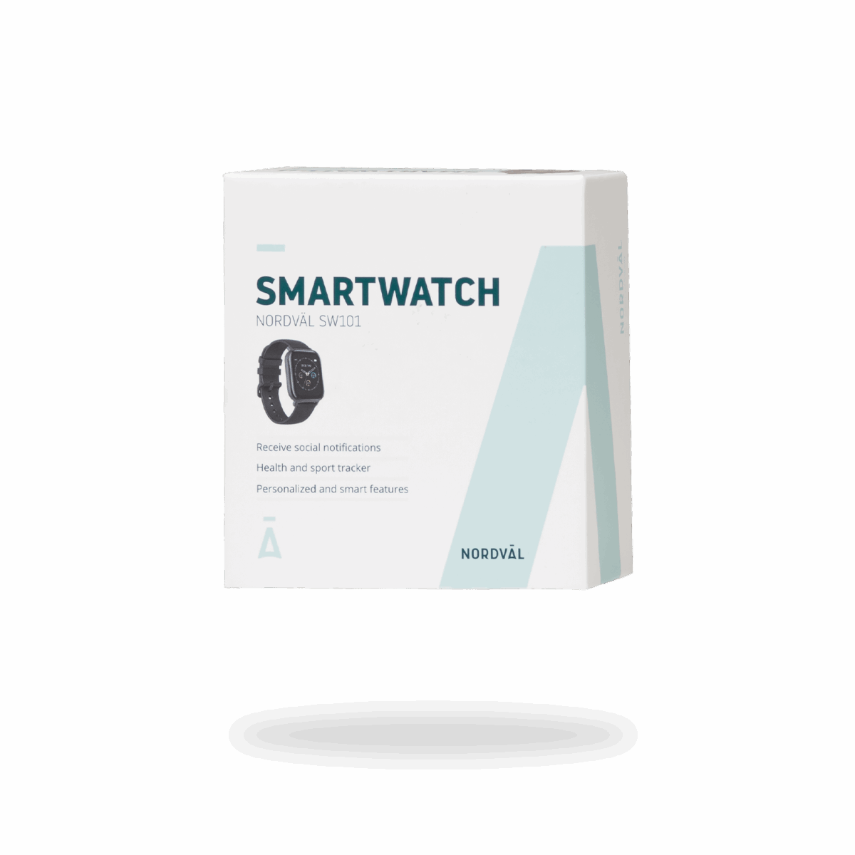 Nordval SW101G Grau Elegante Smartwatch mit integrierten Sportaktivitäten – Bild 8