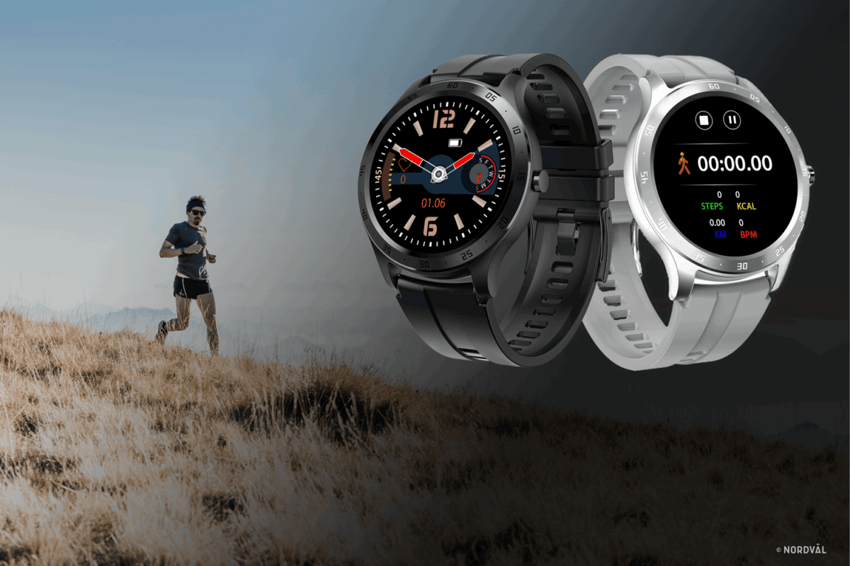Nordval SW102G Grau Sportliche Smartwatch – Bild 10