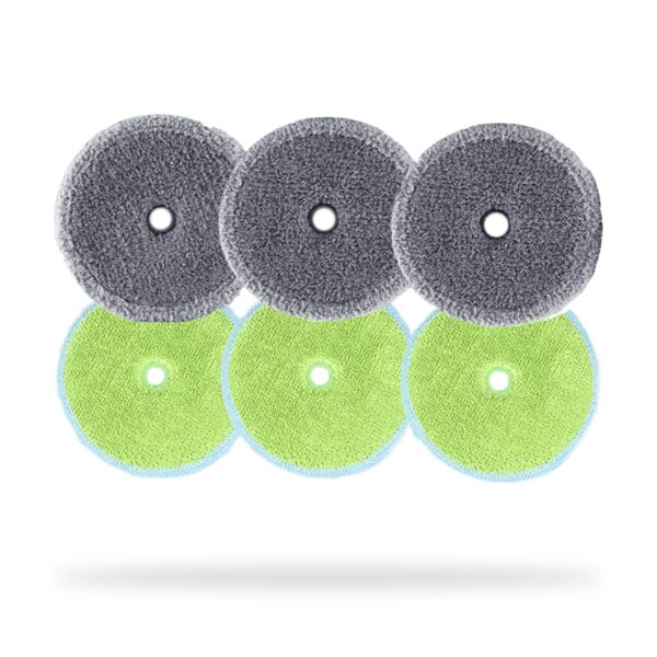 Nordväl HC104-PADS-6 Ersatz-Pads grün grau für HC104
