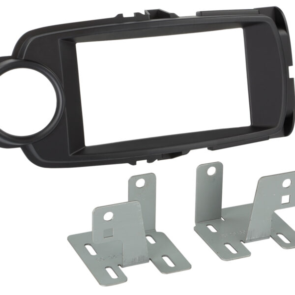 2-DIN Radioblende Toyota YarisXP13 09/2014-02/2020 schwarz