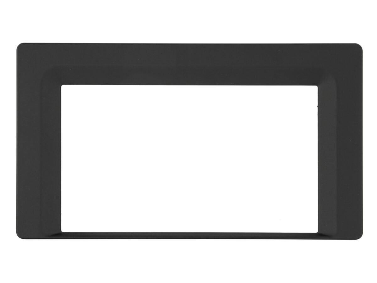 2-DIN Radioblende Toyota Aygo X 04/2022-2023 mattschwarz – Bild 5