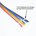 12V 16mm LED Druckknopf Taster Gelb – Bild 4
