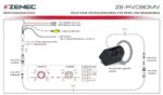 Zenec -RVC80MV Multiview Rückfahrkamera für PKWs und Reisemobile – Bild 9