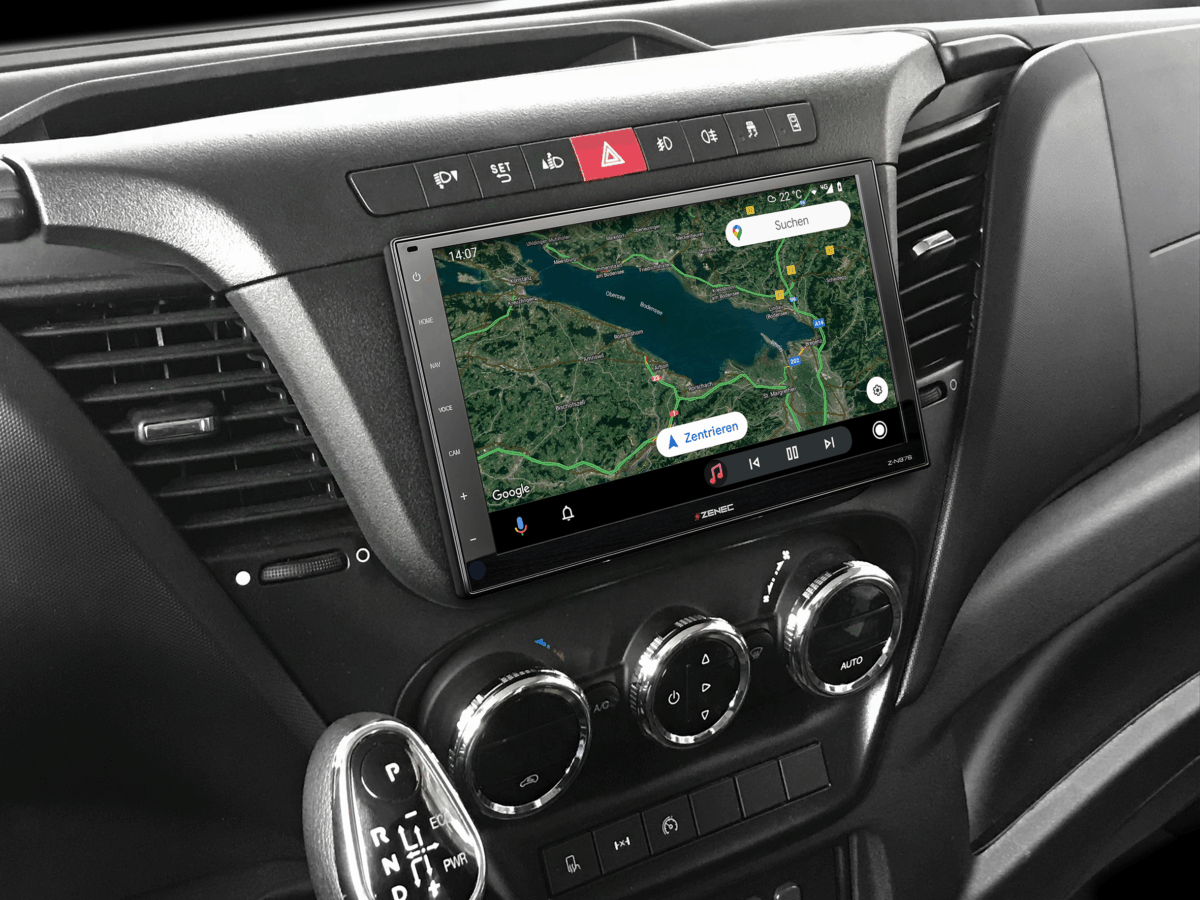 ZENEC Z-N976 2-DIN Infotainer mit wireless Apple CarPlay und Android Auto – Bild 6