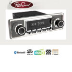 RETROSOUND MOTOR-1DAB-1 DAB Komplett-Set Becker Chrome mit Bluetooth