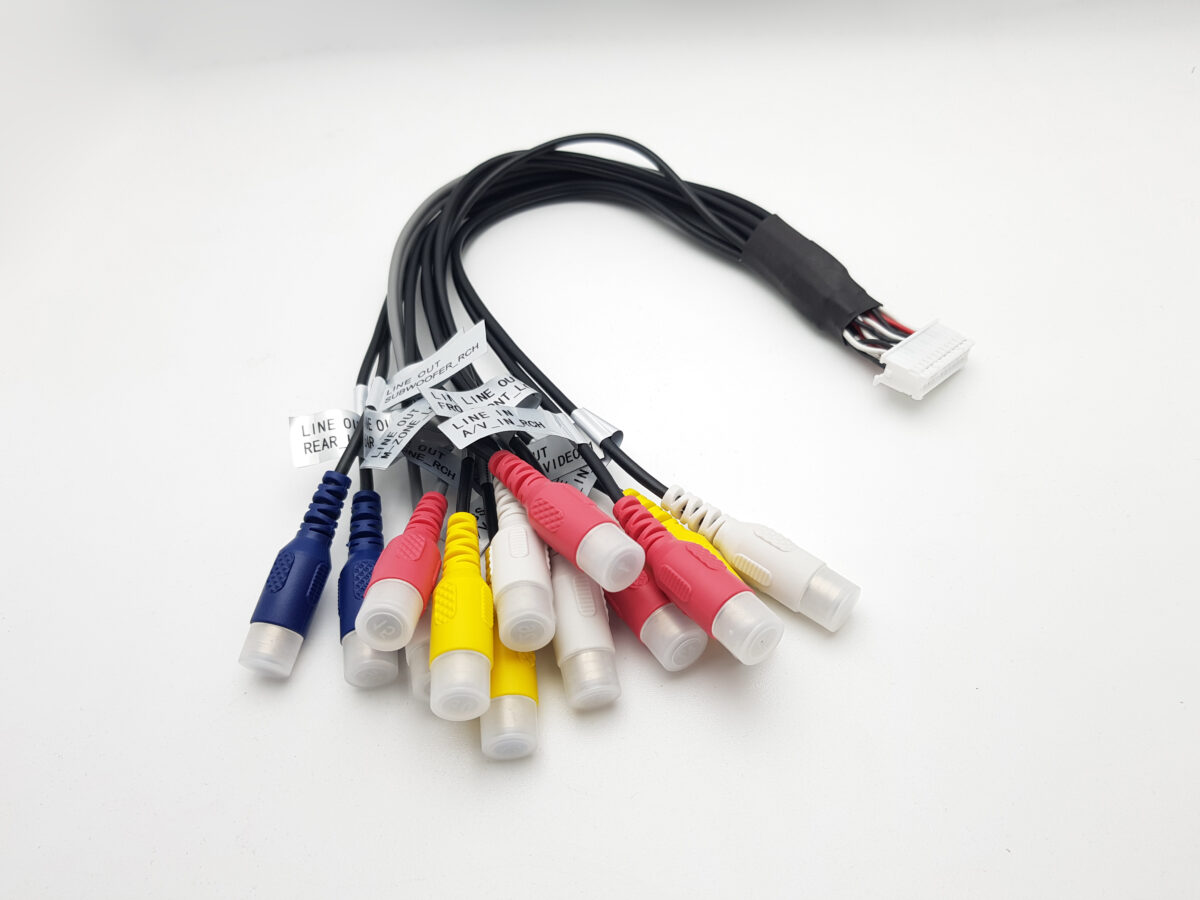 ZENEC Z-N875 - Z-N965 - Z-E3776 Audio Video Anschlusskabel – Bild 1