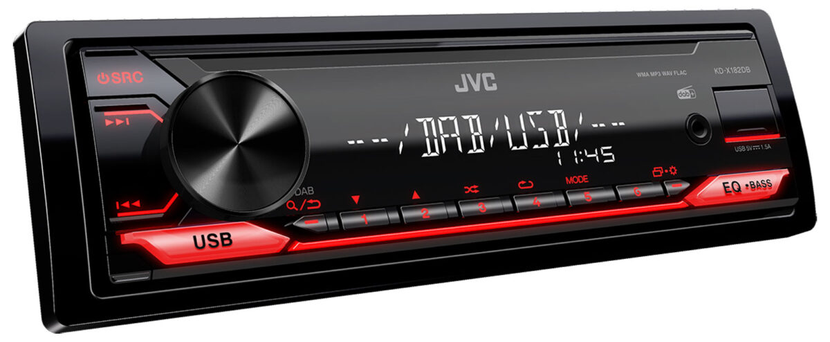 JVC KD-X182DB-ANT MP3-Autoradio mit DAB-USB – Bild 2