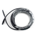 Ultra-Weitwinkel Rückfahrkamera, silber, IP69K, Heckeinbau, 15m Kabel – Bild 6