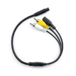 Ultra-Weitwinkel Rückfahrkamera, weiss, IP69K, Heckeinbau, 15m Kabel – Bild 6