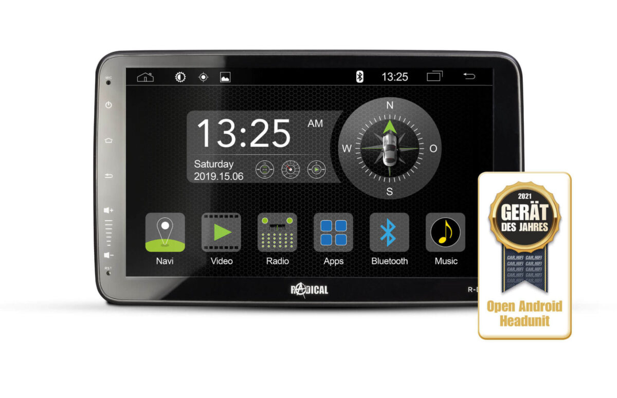 Radical R-D111 1-DIN Android Infotainer mit 10.1 Bildschirm – Bild 11