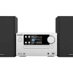 KENWOOD M-725DAB-S Micro HiFi-System Silber