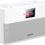 Kenwood CR-ST100S-W Smartradio mit DAB und Bluetooth Audiostreaming weiß