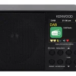 KENWOOD CR-M30DAB-B Digitalradio FM, DAB, DAB, Schwarz