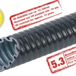 Schutzrohr M25 KRGK Plica UV-beständig