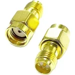 Antennenadapter SMAW Buchse auf SMAM stecker