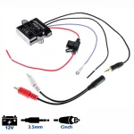 Bluetooth Receiver,3.5mm Klinke/Cinch, 12 Volt, aptXHD, aptXLL