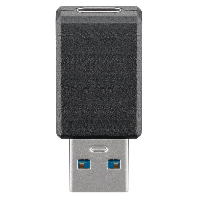 100777.webp GOOBAY USB-C Buchse auf USB-A Stecker Adapter – Bild 1