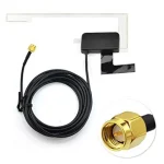 Universal Aktive DAB Scheiben-Folienantenne SMA Stecker schraubbar