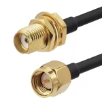 SMA SMA-Stecker - Buchse Verlängerug 5 Meter
