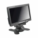 17,8cm 7 Zoll Monitor für 12V, mit Standfuss - Einbauhalterung, 2x Video-In -