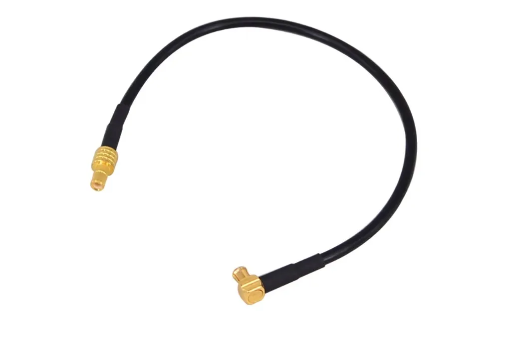 101087.webp MCX-Stecker, rechtwinklig auf SMB-Stecker RG174, 20 cm – Bild 1