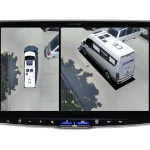 Alpine HCS-T100 360 Camera System for Motorhomes and Camper Vans