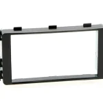 Radioblende MITSUBISHI L200 2-DIN piano black Installer Kit